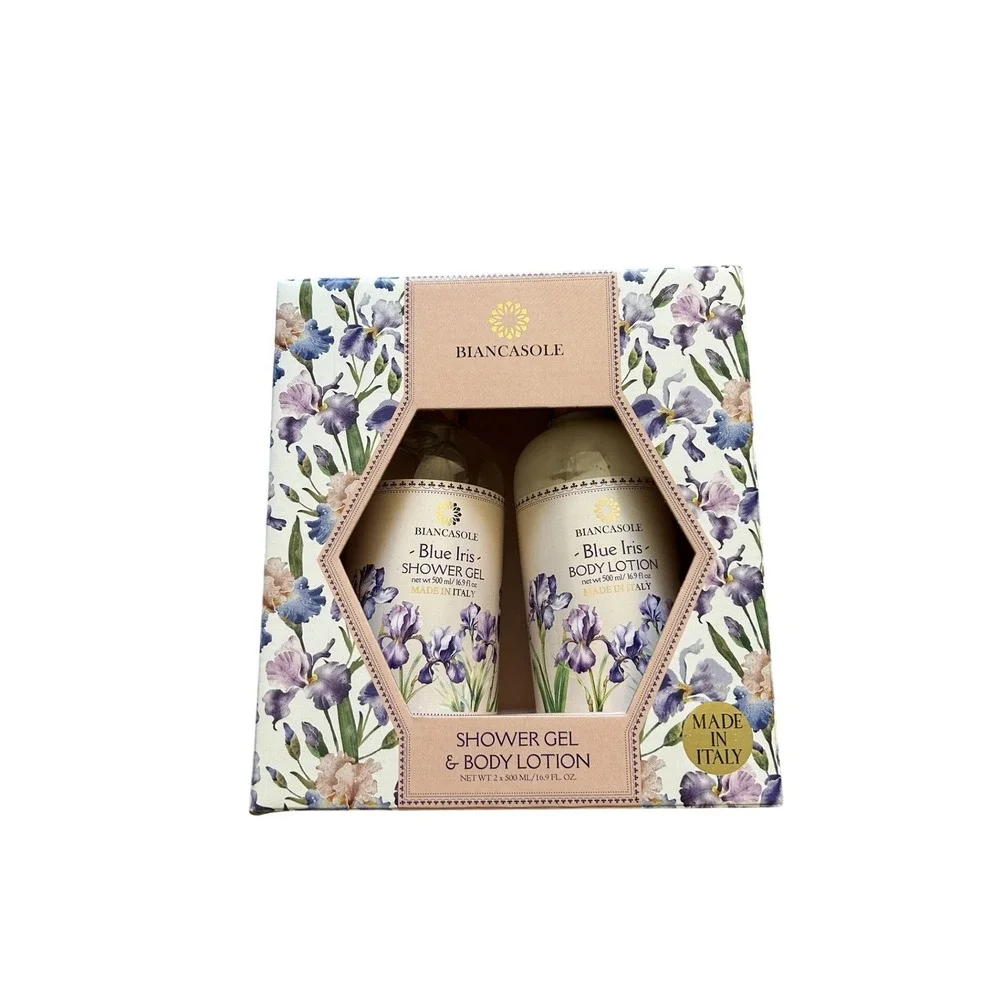 Biancasole Body Care Set Women‎ 2x500ml NEW Made in Italy Shower Gel Lotion